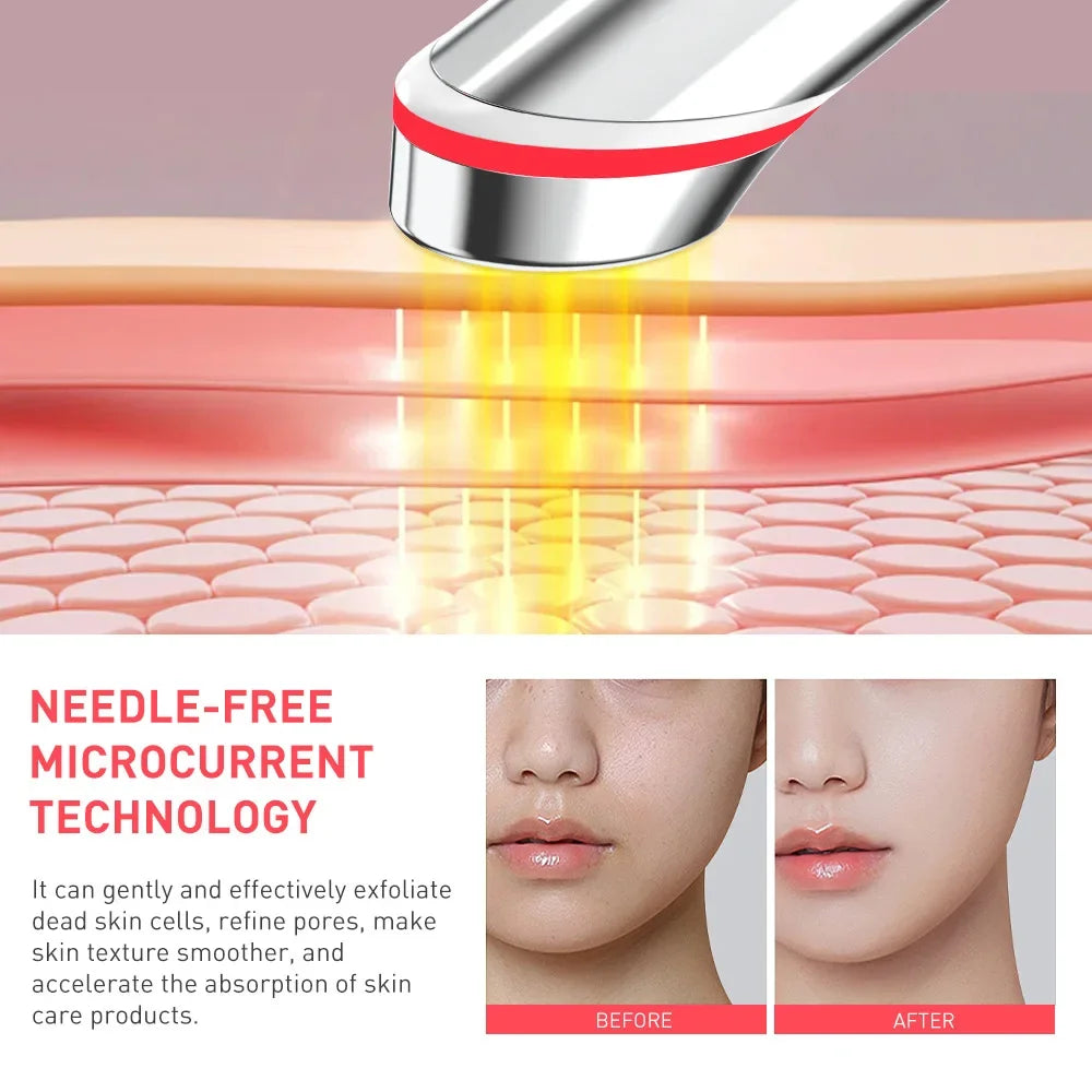 Microcurrent Facial Device – Skin Lifting & Anti-Aging Beauty Tool