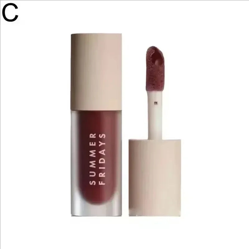 Moisturizing Lip Balm Gloss – Hydrating Shiny Lip Tint with Natural Finish