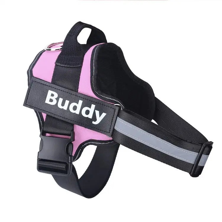 No-Pull Reflective Dog Harness – Adjustable & Breathable for All Dog Sizes