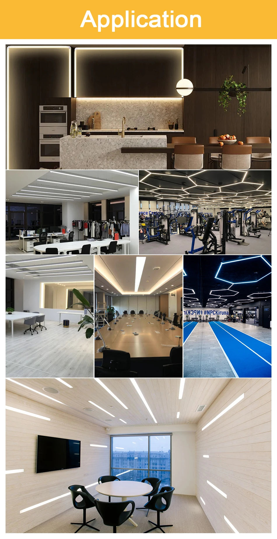 COB LED Strip Light 16.4ft (5M) – Ultra Bright Flexible LED Tape 320/480 LEDs/m, 3000K–6500K, DC 12V/24V