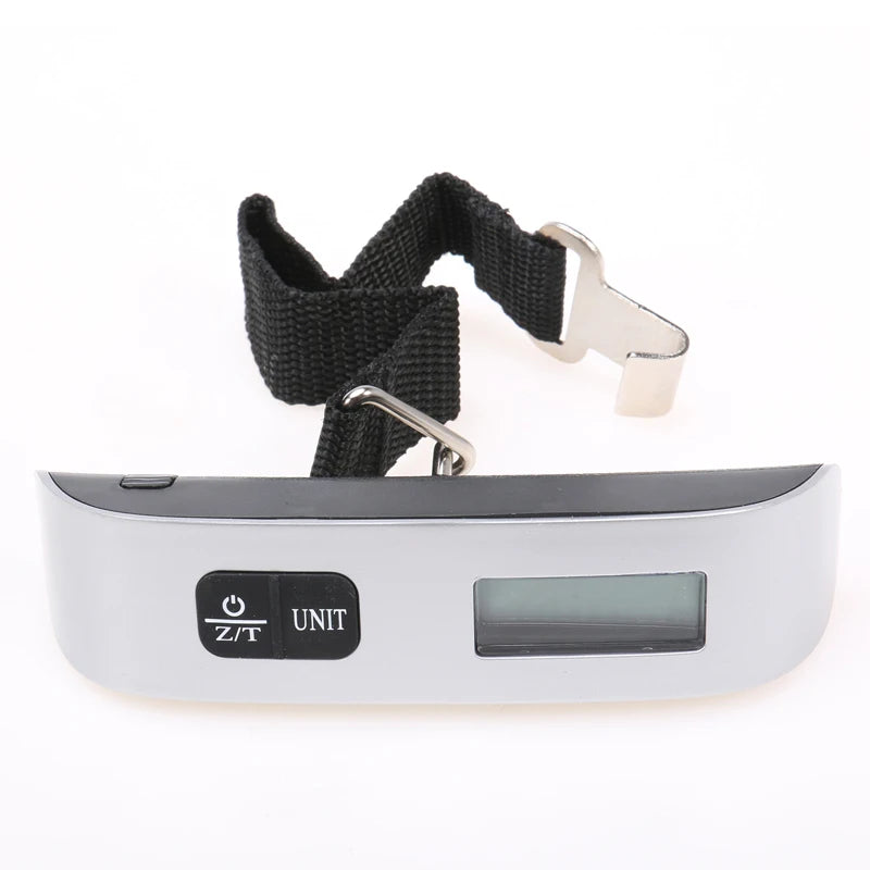 Portable Digital Luggage Scale – 50kg Travel Weight Checker with LCD Display