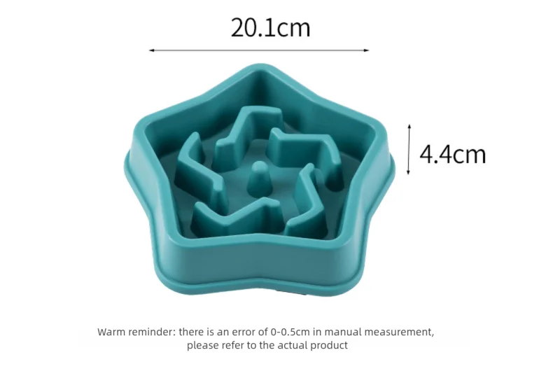 Slow Feeder Dog Bowl – Anti-Choking Cloud Design Bowl for Healthy Eating & Digestion