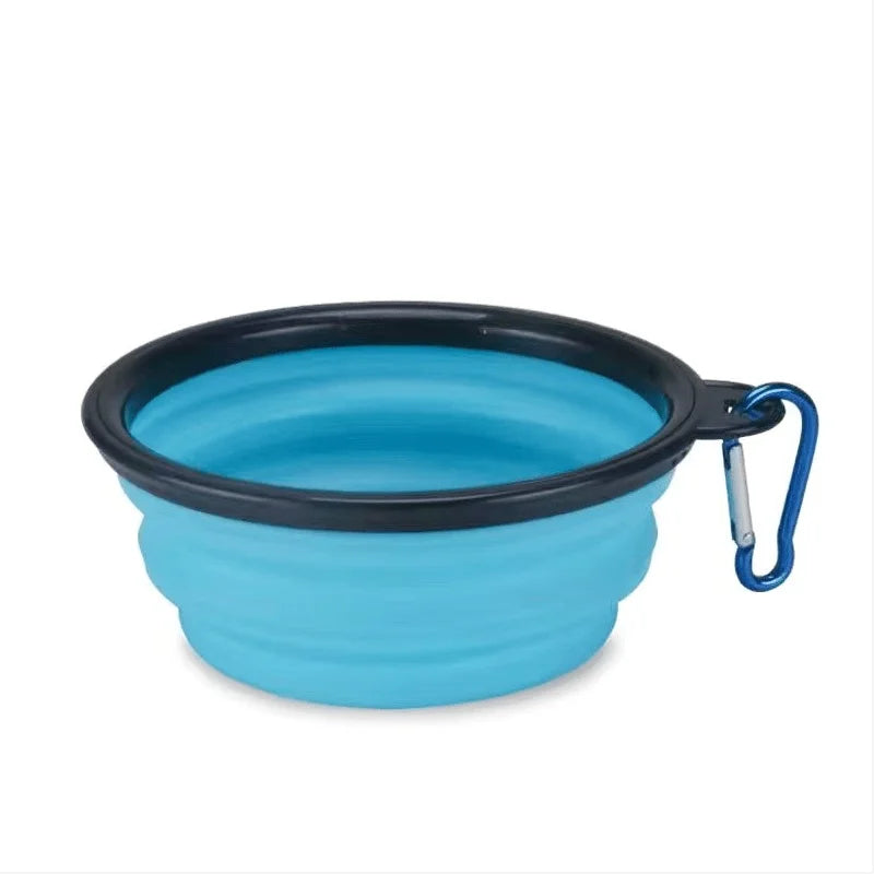 Portable Collapsible Pet Bowl – Silicone Travel Food & Water Bowl for Dogs & Cats