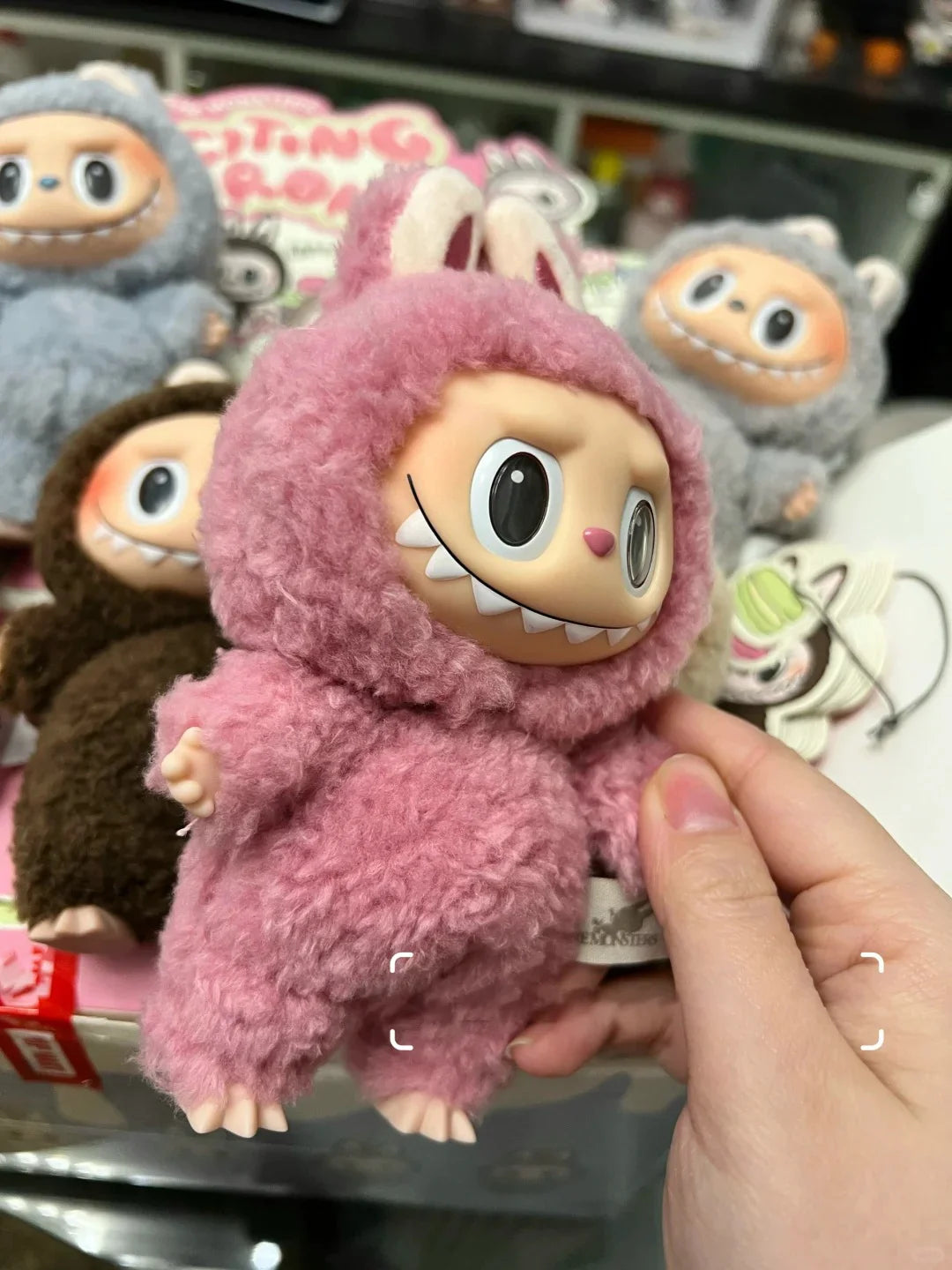 Labubu V3 Mini Keychain Series – Mystery Surprise Toy