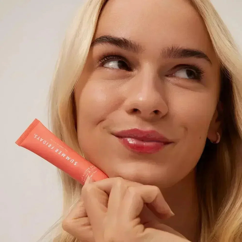 Moisturizing Lip Balm Gloss – Hydrating Shiny Lip Tint with Natural Finish