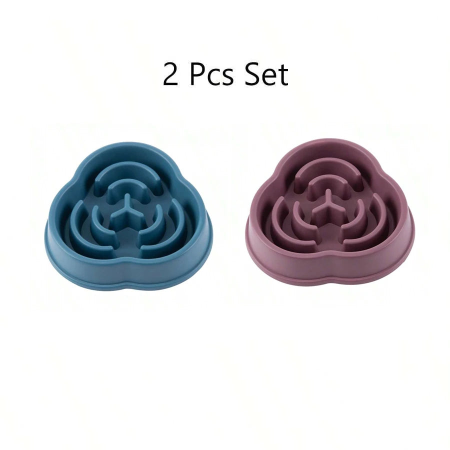 Slow Feeder Dog Bowl – Anti-Choking Cloud Design Bowl for Healthy Eating & Digestion