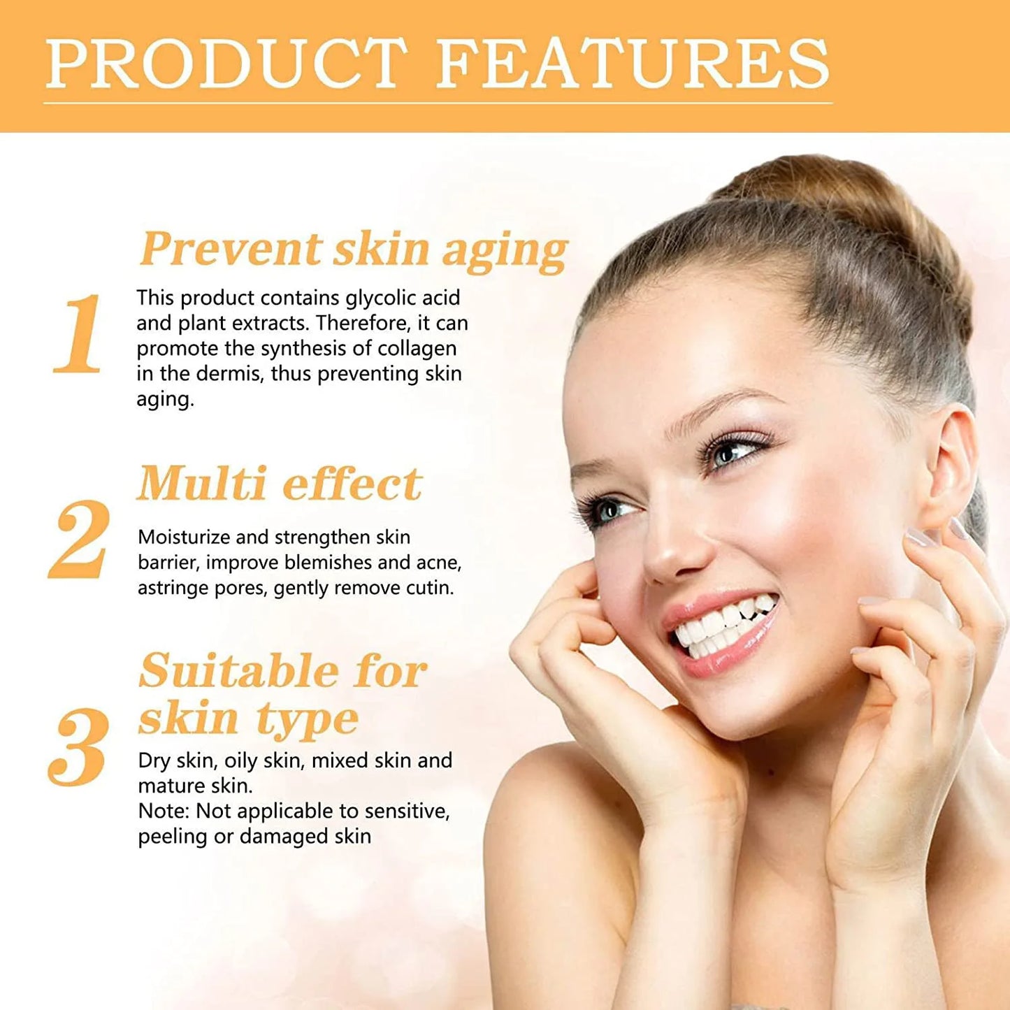 Glycolic Acid 7% Toning Solution – Exfoliating Face Toner for Smoother & Brighter Skin (100ml)