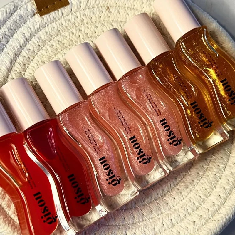 Moisturizing Lip Oil & Balm – Hydrating Glossy Lip Care for Soft, Plump Lips | Long-Lasting Shine