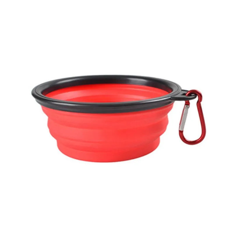 Portable Collapsible Pet Bowl – Silicone Travel Food & Water Bowl for Dogs & Cats