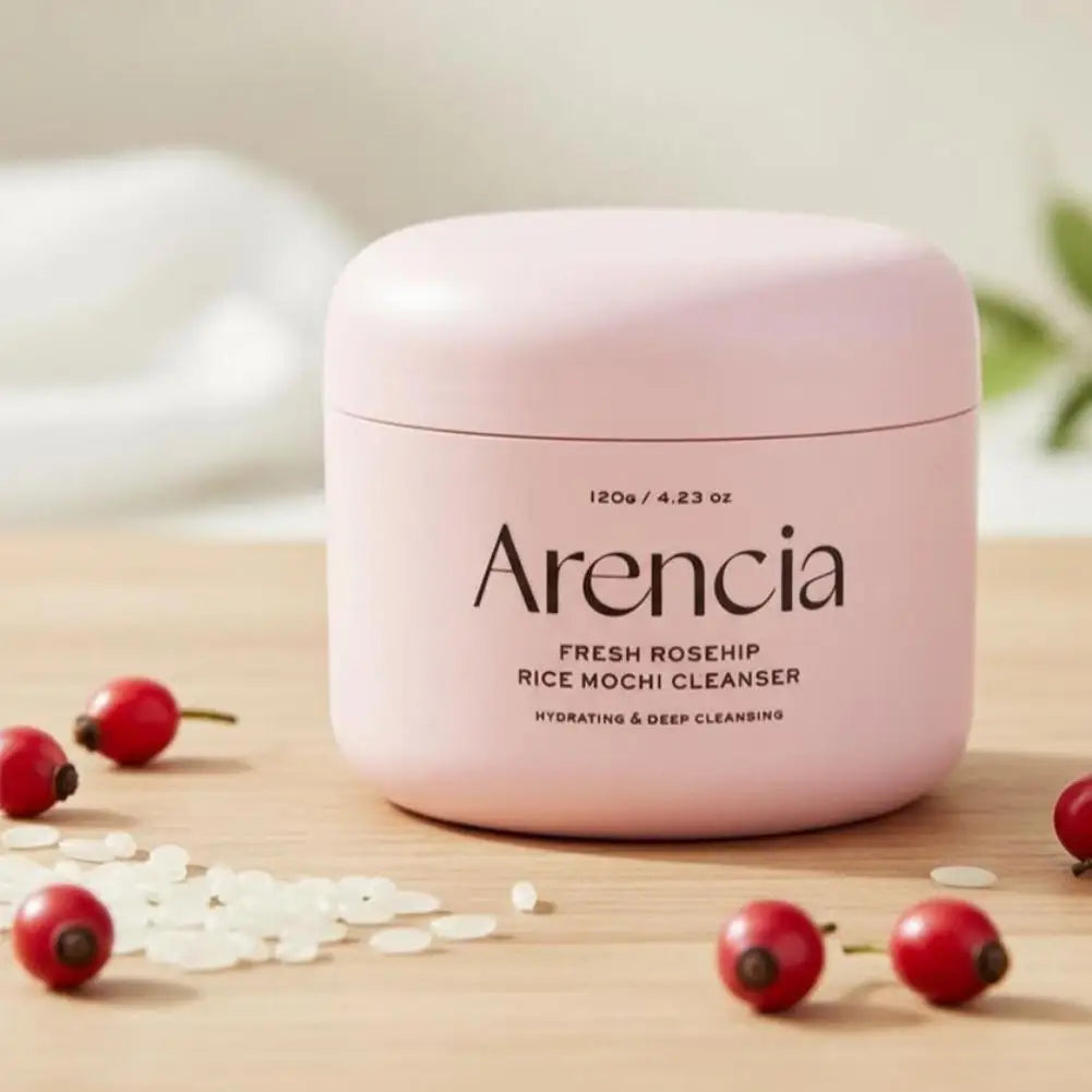 Rice Facial Cleanser – Deep Cleansing Hydrating Face Wash for Makeup & Oil Removal (120g