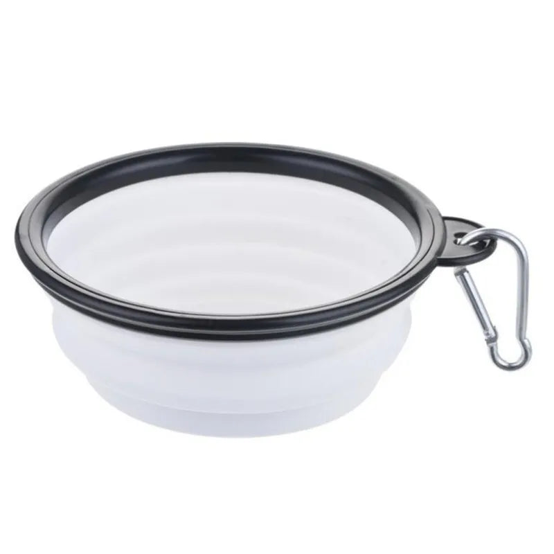 Portable Collapsible Pet Bowl – Silicone Travel Food & Water Bowl for Dogs & Cats