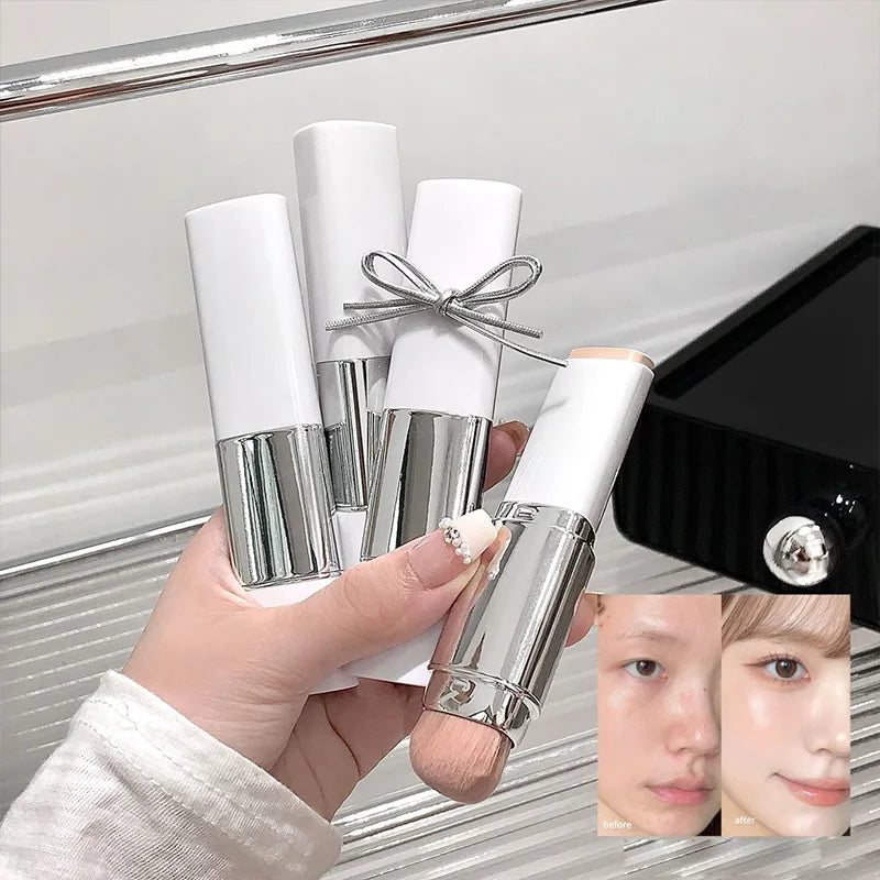 Matte Foundation Stick – Long-Lasting Concealer & Moisturizing Makeup Base (Sweat-Resistant)
