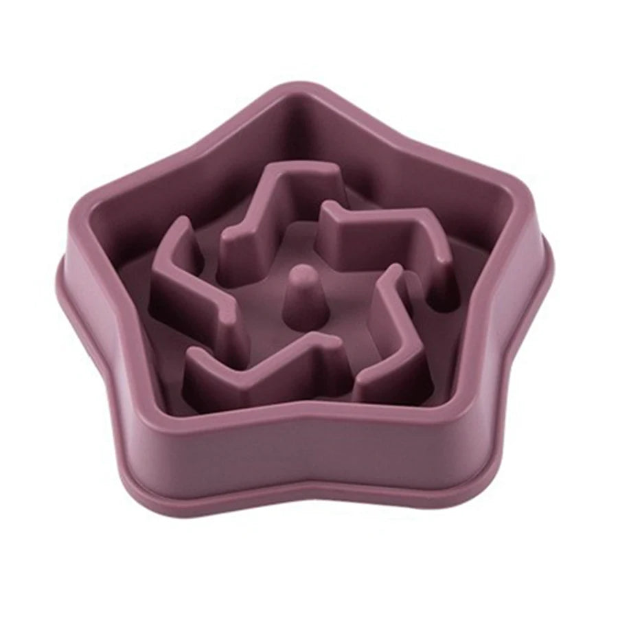Slow Feeder Dog Bowl – Anti-Choking Cloud Design Bowl for Healthy Eating & Digestion