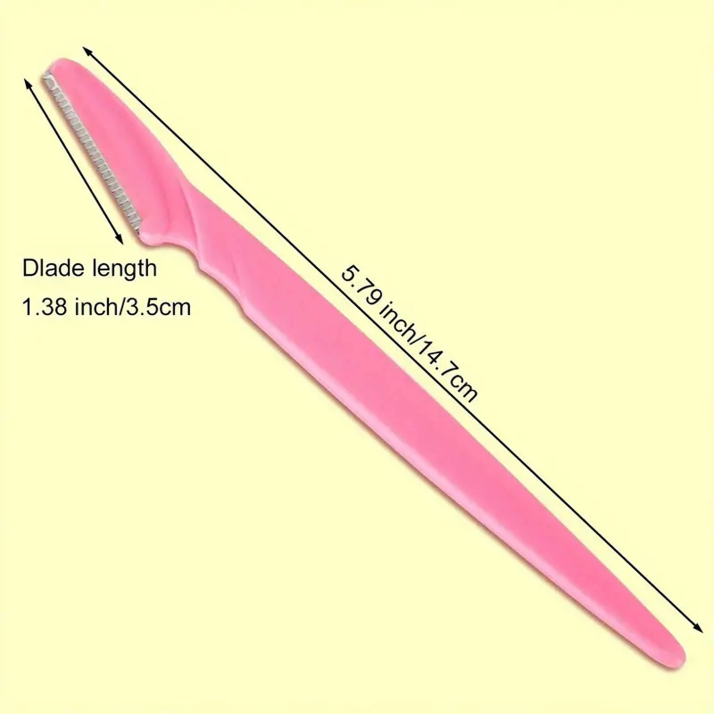 Eyebrow & Face Razor Set for Women & Men – Safe Facial Hair Remover with Protective Cover \Smooth & Precise Trimming