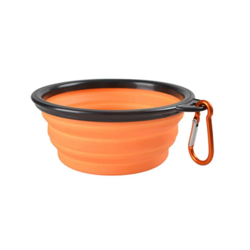 Portable Collapsible Pet Bowl – Silicone Travel Food & Water Bowl for Dogs & Cats