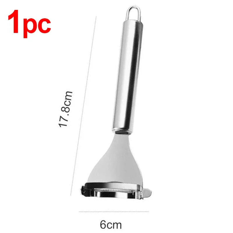Stainless Steel Corn Peeler & Stripper – Easy Corn Kernel Remover Tool (1–2 Pack Kitchen Gadget)