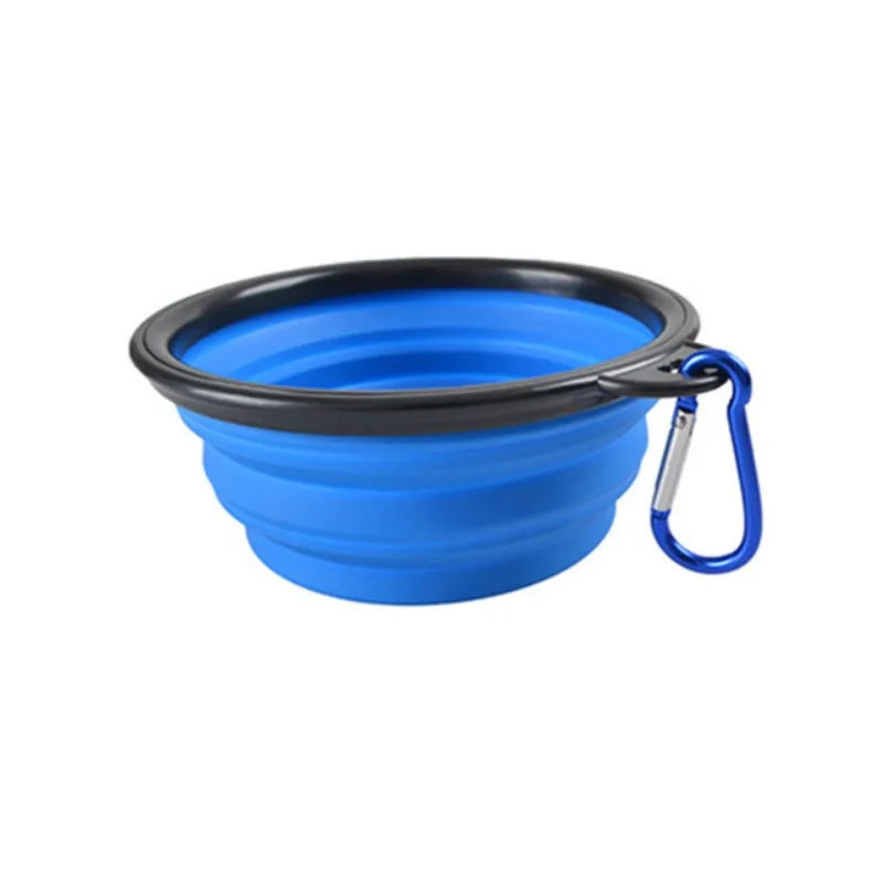 Portable Collapsible Pet Bowl – Silicone Travel Food & Water Bowl for Dogs & Cats