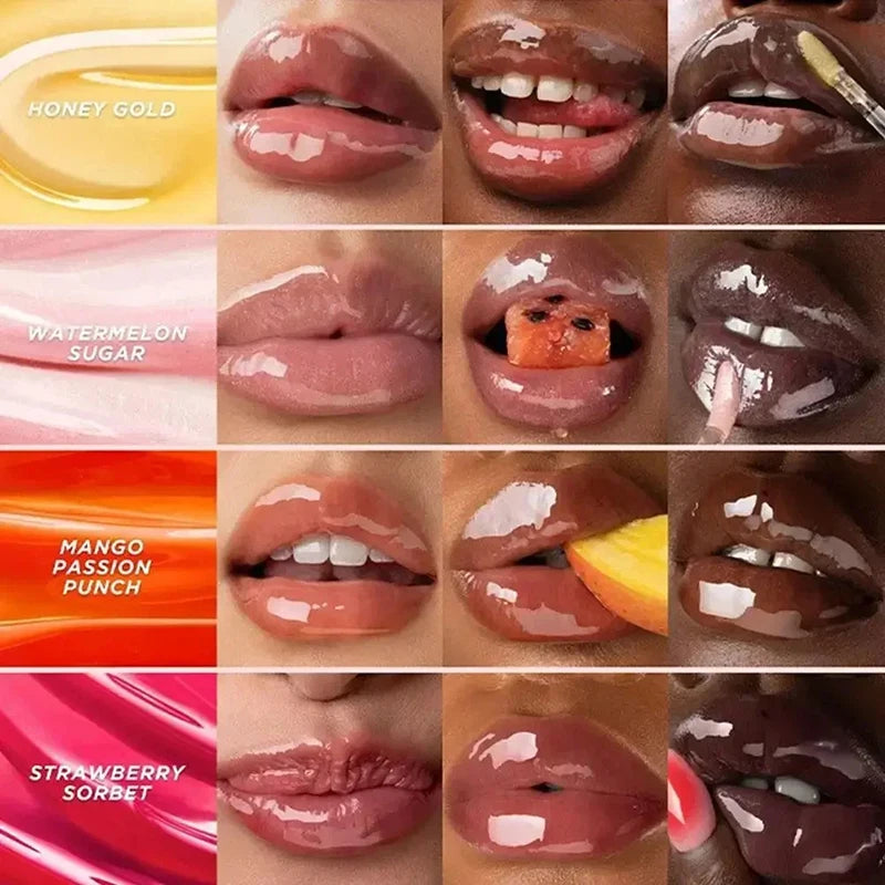 Moisturizing Lip Oil & Balm – Hydrating Glossy Lip Care for Soft, Plump Lips | Long-Lasting Shine