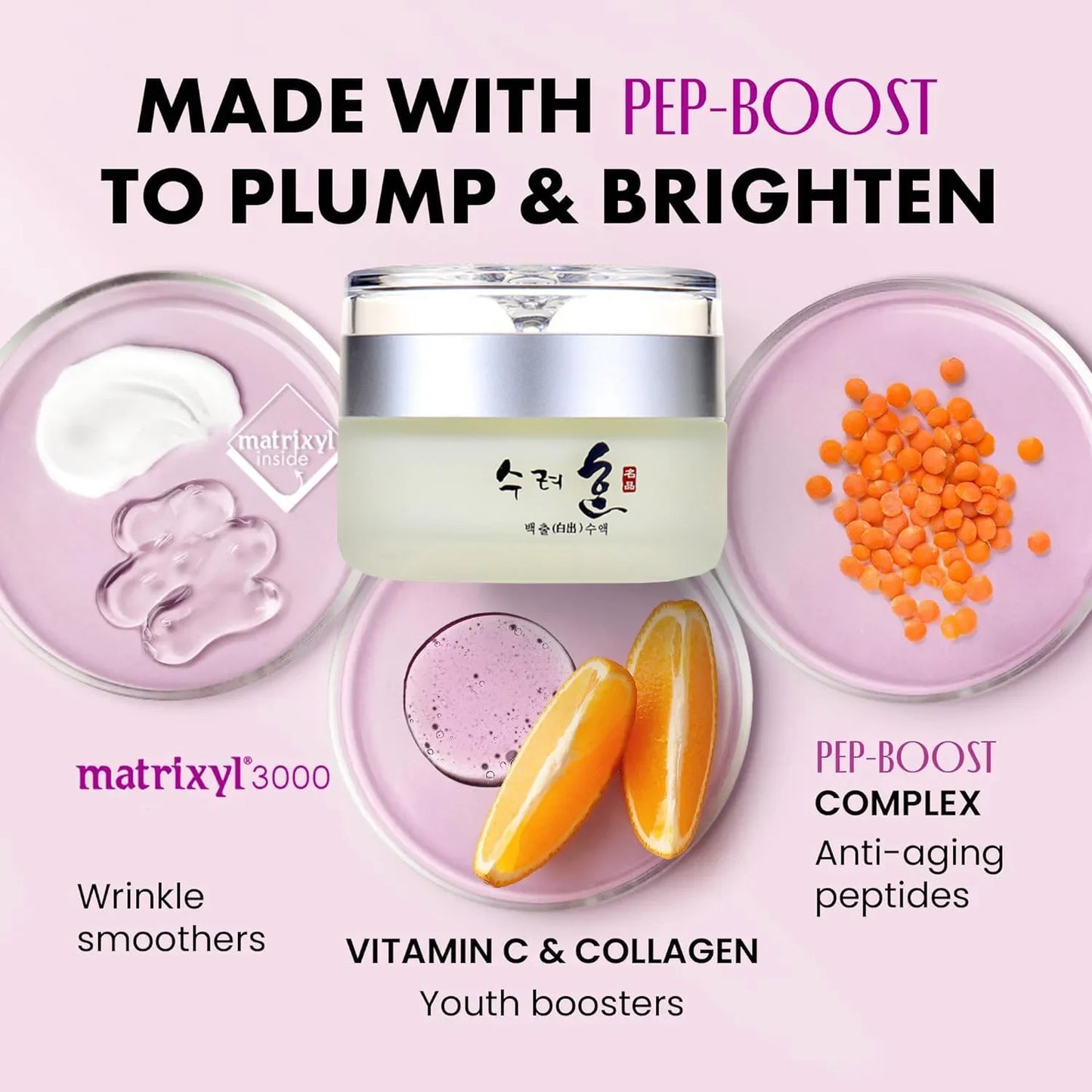 Collagen Face Cream – Hydrating & Firming Moisturizer (Day & Night Cream 50g)