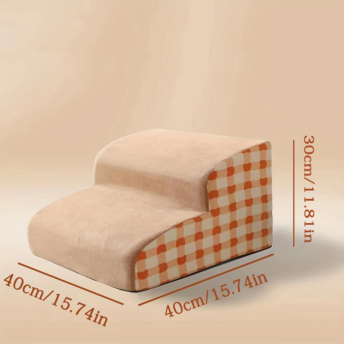 Dog Stairs & Ramp – High Density Foam Pet Steps for Bed & Sofa, Non-Slip Ladder for Small & Senior Dogs