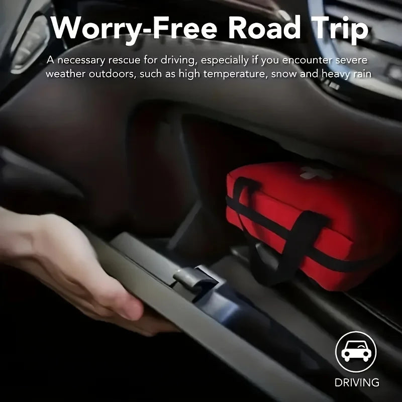 Portable Multi-Purpose First Aid Kit – Small & Large Sizes for Outdoor, Travel, Camping & Emergencies