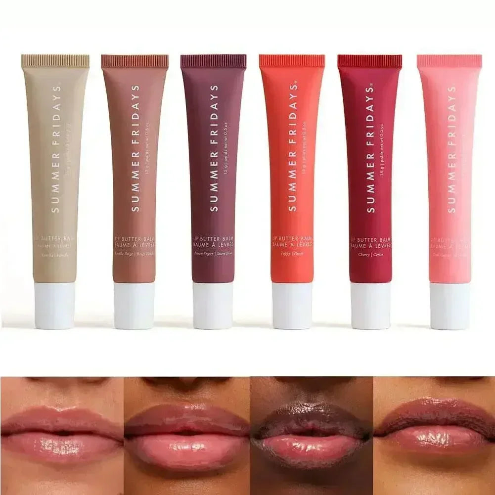 Moisturizing Lip Balm Gloss – Hydrating Shiny Lip Tint with Natural Finish