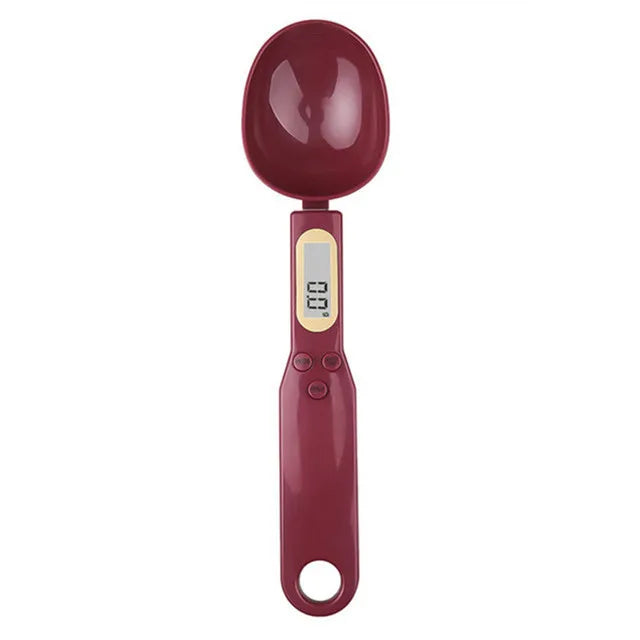 Digital Measuring Spoon Scale – LCD Kitchen Scale for Precise Food & Coffee Measurements