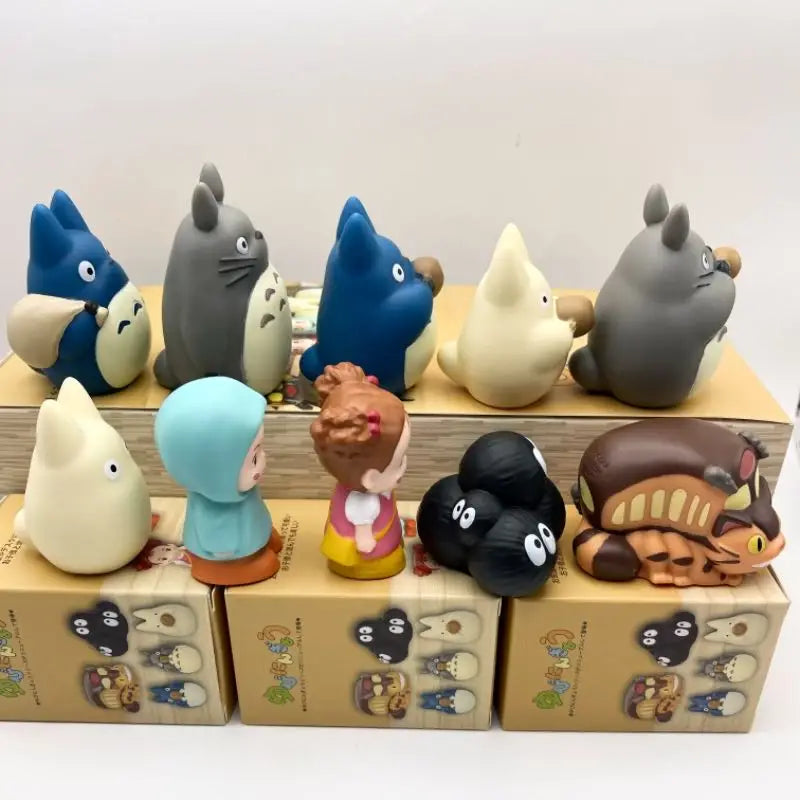 Hot New Anime Cartoon Peripheral Blind Box Trendy Toy Figurine Office Desk Bedroom Bedside Table Decor Students Birthday Gifts