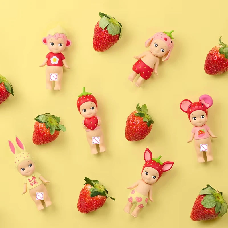 Sonny Angel Strawberry Blind Box – Cute Anime Mini Figure Gift