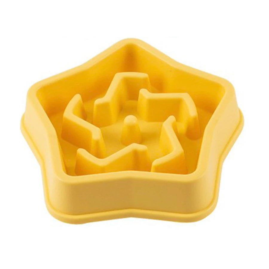 Slow Feeder Dog Bowl – Anti-Choking Cloud Design Bowl for Healthy Eating & Digestion