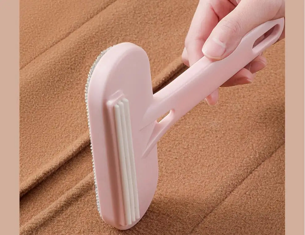 Double-Sided Pet Hair Remover Brush – Cat & Dog Grooming Tool for Furniture & Clothing