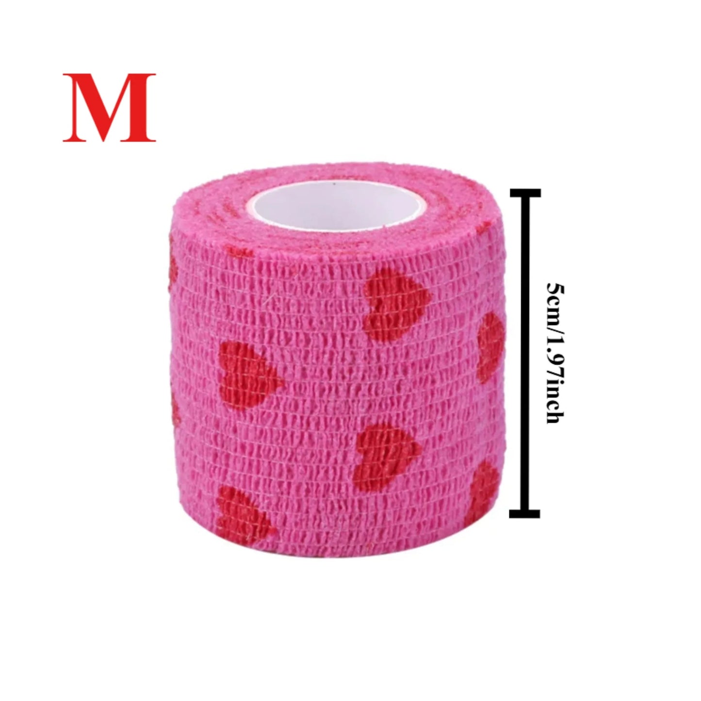 Self-Adhesive Elastic Bandage Wrap (10/12pcs) – Pet & Sport First Aid Tape for Dogs, Cats, Ankle & Joint Support