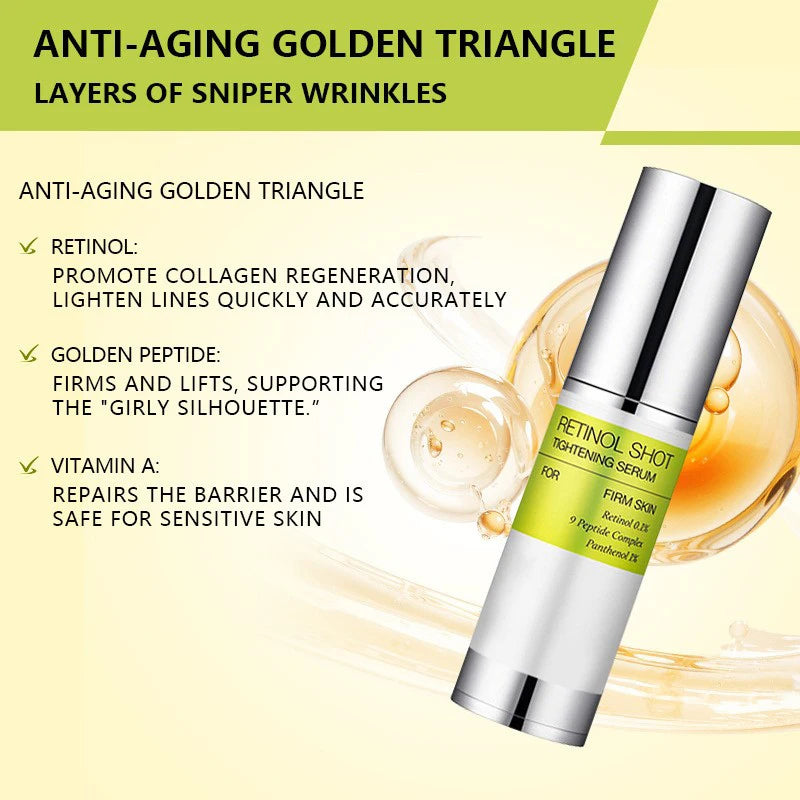 Retinol Face & Eye Care Set – Firming Serum & Eye Cream for Hydration & Smoother Skin