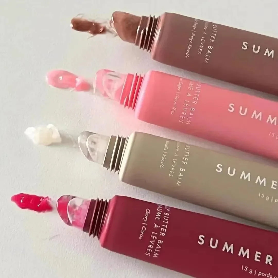 Moisturizing Lip Balm Gloss – Hydrating Shiny Lip Tint with Natural Finish