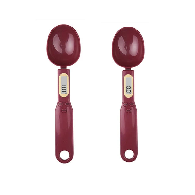 Digital Measuring Spoon Scale – LCD Kitchen Scale for Precise Food & Coffee Measurements