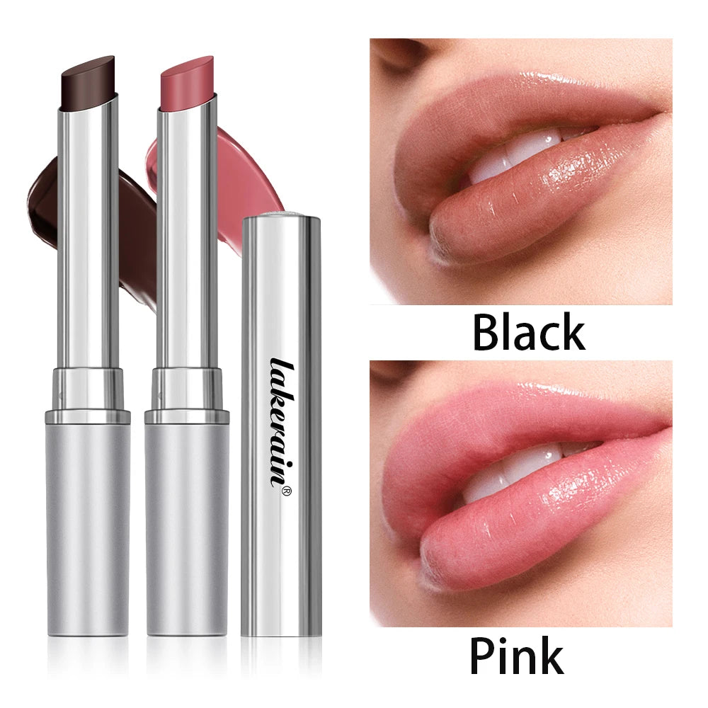 Moisturizing Lipstick & Lip Plumper – Long-Lasting Hydrating Lip Gloss (Natural Shades)