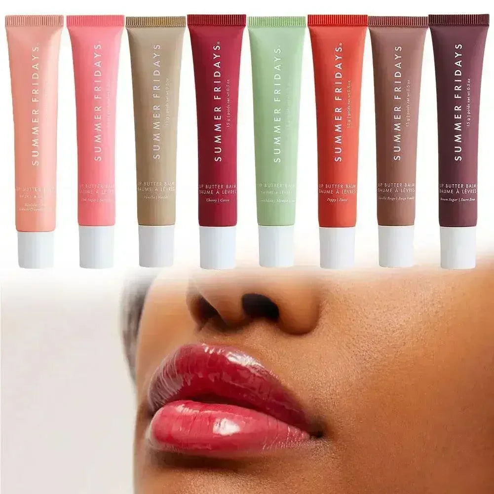 Moisturizing Lip Balm Gloss – Hydrating Shiny Lip Tint with Natural Finish