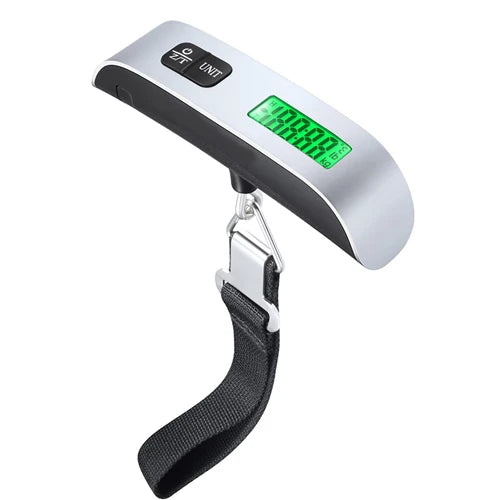 Portable Digital Luggage Scale – 50kg Travel Weight Checker with LCD Display