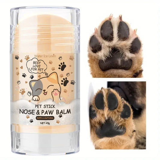 Dog & Cat Paw Balm 45g – Nose & Paw Moisturizer Cream for Cracked Feet Repair & Protection