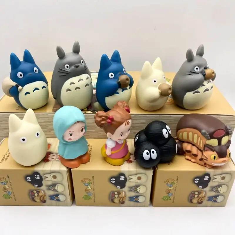 Hot New Anime Cartoon Peripheral Blind Box Trendy Toy Figurine Office Desk Bedroom Bedside Table Decor Students Birthday Gifts