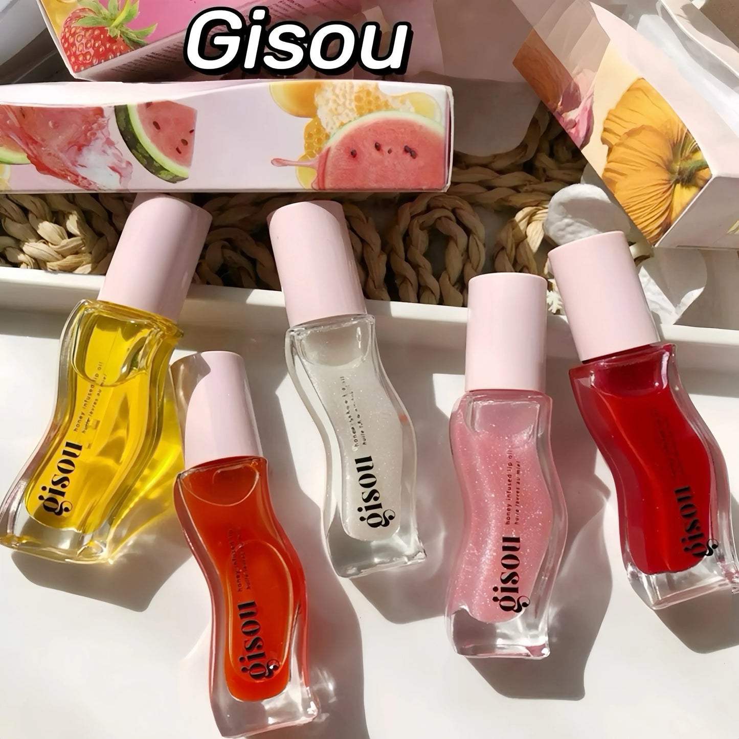 Moisturizing Lip Oil & Balm – Hydrating Glossy Lip Care for Soft, Plump Lips | Long-Lasting Shine