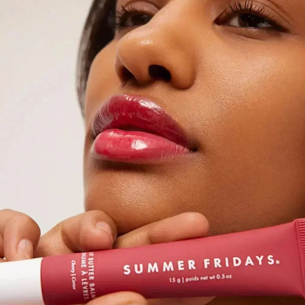 Moisturizing Lip Balm Gloss – Hydrating Shiny Lip Tint with Natural Finish