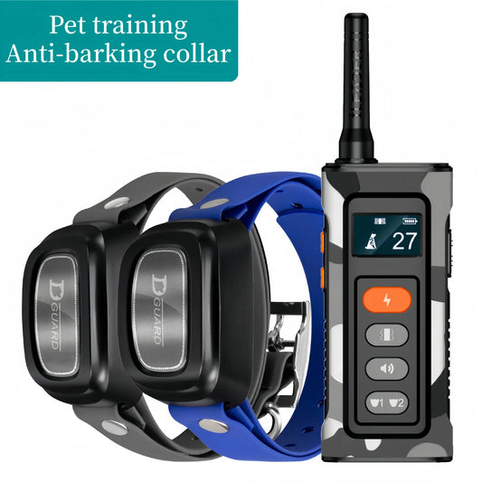 Remote Control Waterproof Dog Training Collar 3300Ft – Shock & Vibration Adjustable Electric Training Collar for Dogs (8–150 lbs)