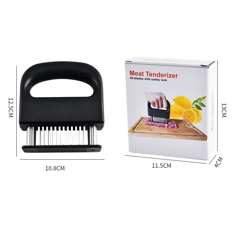 Blade Meat Tenderizer Tool – Stainless Steel Steak Tenderizer for BBQ & Kitchen