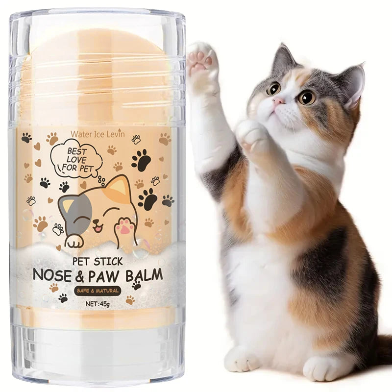 Dog & Cat Paw Balm 45g – Nose & Paw Moisturizer Cream for Cracked Feet Repair & Protection