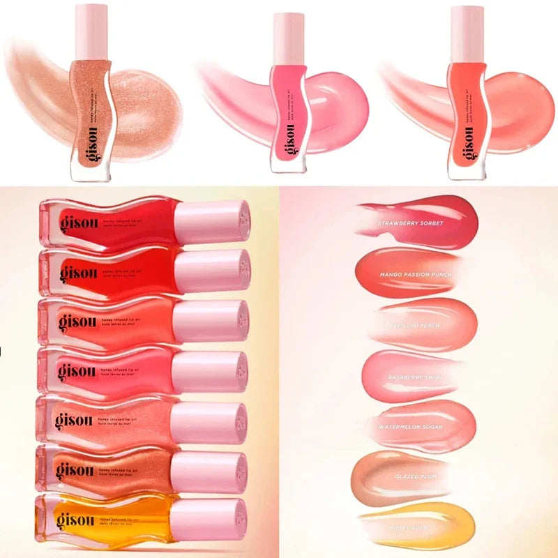 Moisturizing Lip Oil & Balm – Hydrating Glossy Lip Care for Soft, Plump Lips | Long-Lasting Shine