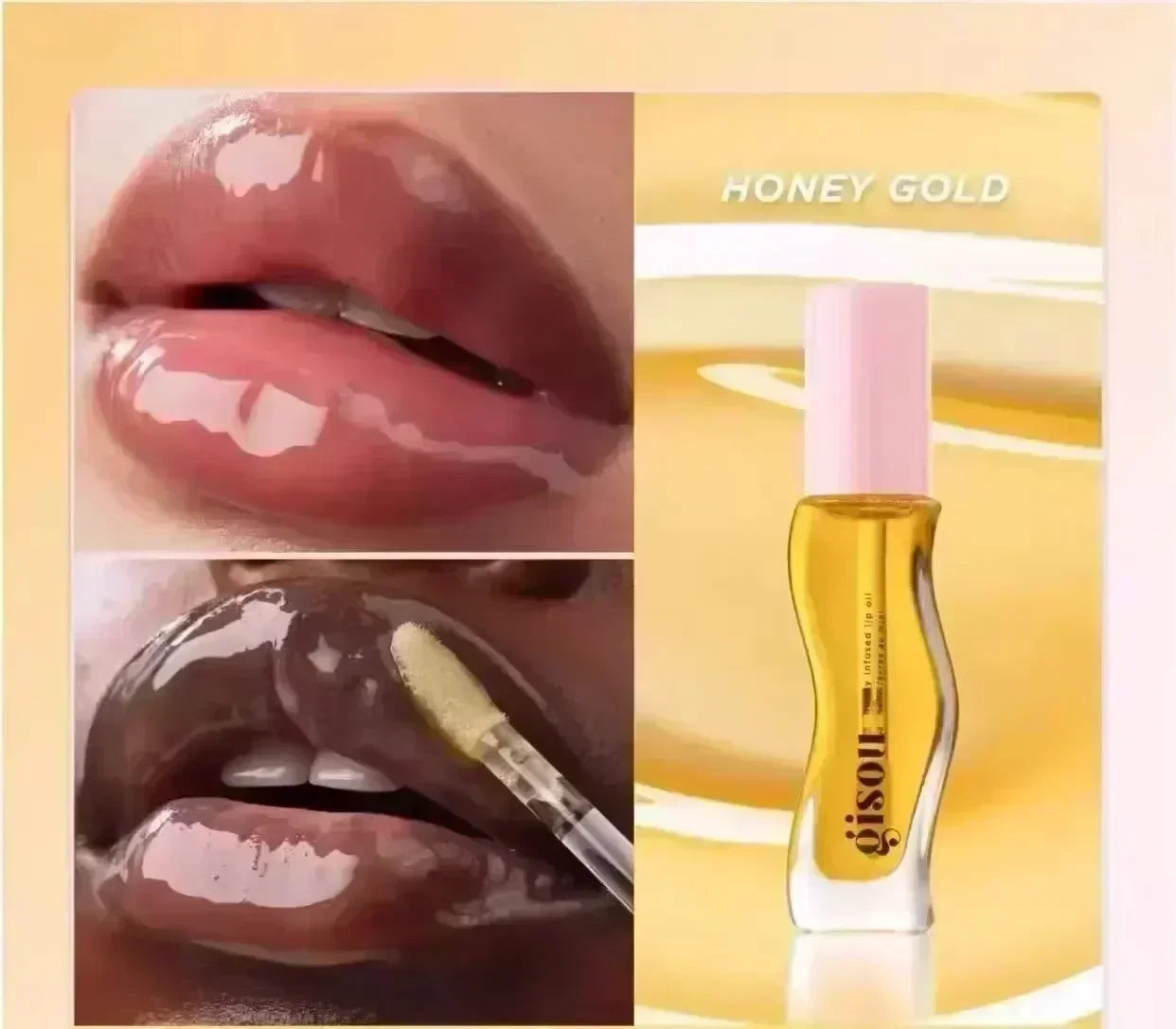 Moisturizing Lip Oil & Balm – Hydrating Glossy Lip Care for Soft, Plump Lips | Long-Lasting Shine