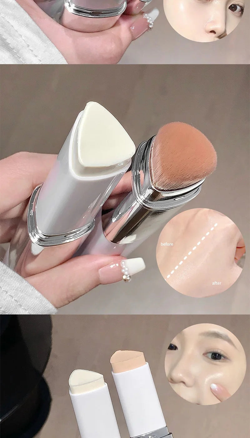 Matte Foundation Stick – Long-Lasting Concealer & Moisturizing Makeup Base (Sweat-Resistant)