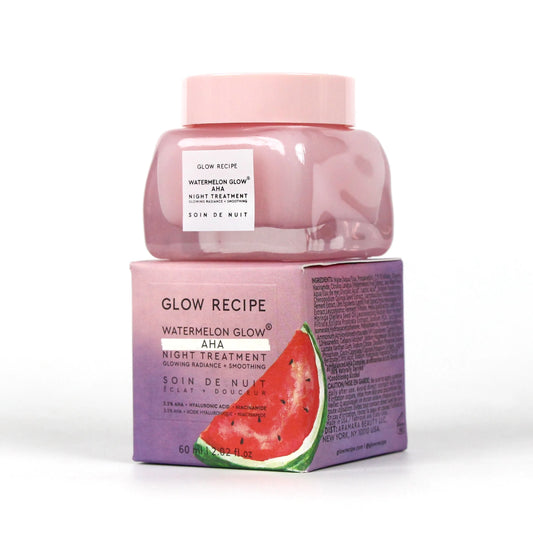 Watermelon Glow AHA Night Mask – Overnight Resurfacing Treatment for Smooth & Radiant Skin (60ml)