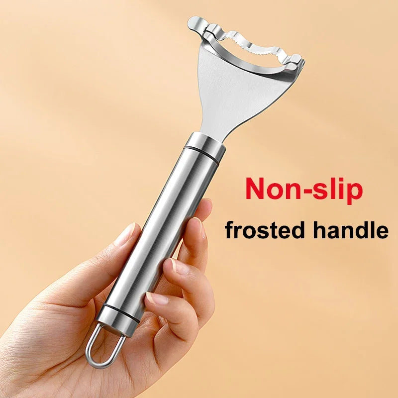Stainless Steel Corn Peeler & Stripper – Easy Corn Kernel Remover Tool (1–2 Pack Kitchen Gadget)